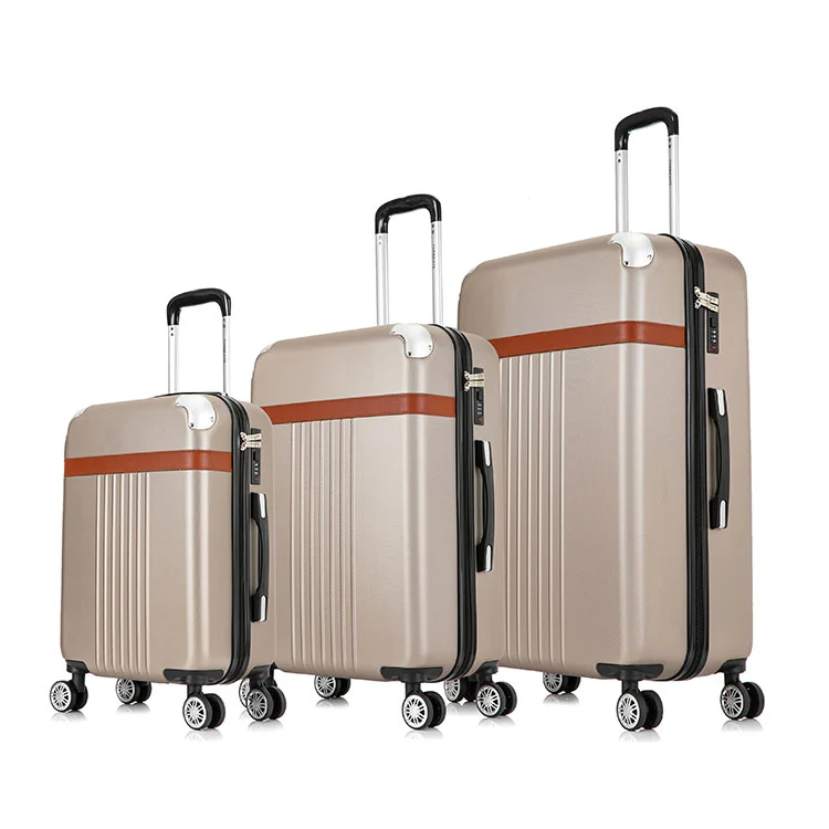 Hành lý retro có dây đeo giả da ABS